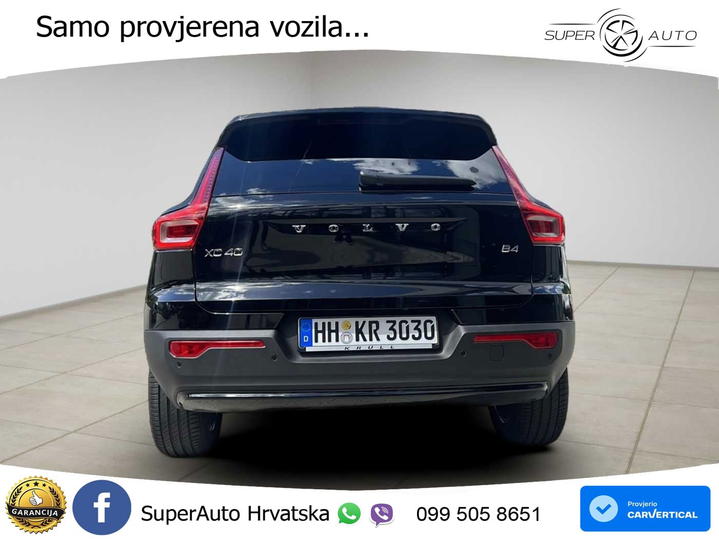 Volvo XC40 2.0 B4 AWD 197 KS Automatic LED+GR SJED+ACC