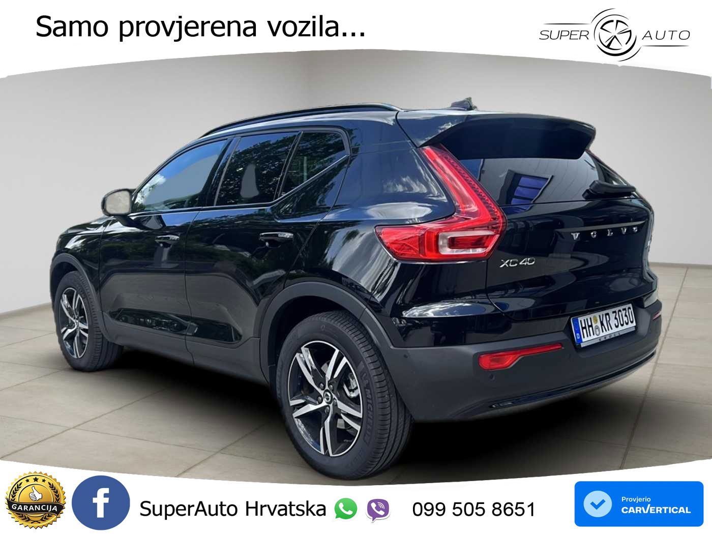Volvo XC40 2.0 B4 AWD 197 KS Automatic LED+GR SJED+ACC