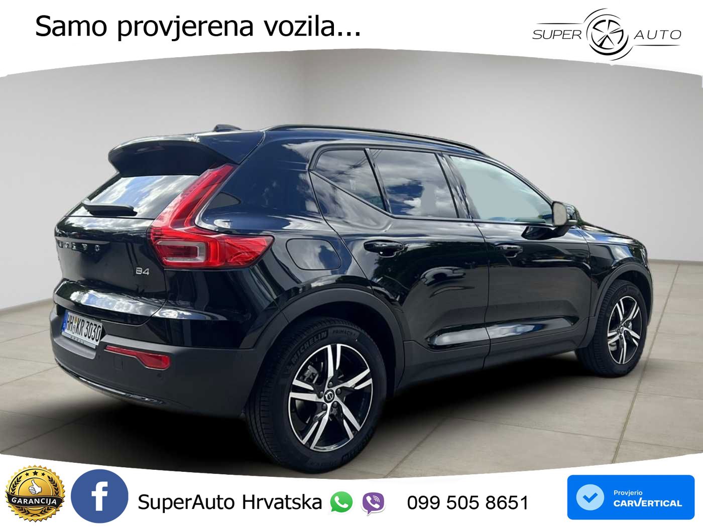 Volvo XC40 2.0 B4 AWD 197 KS Automatic LED+GR SJED+ACC