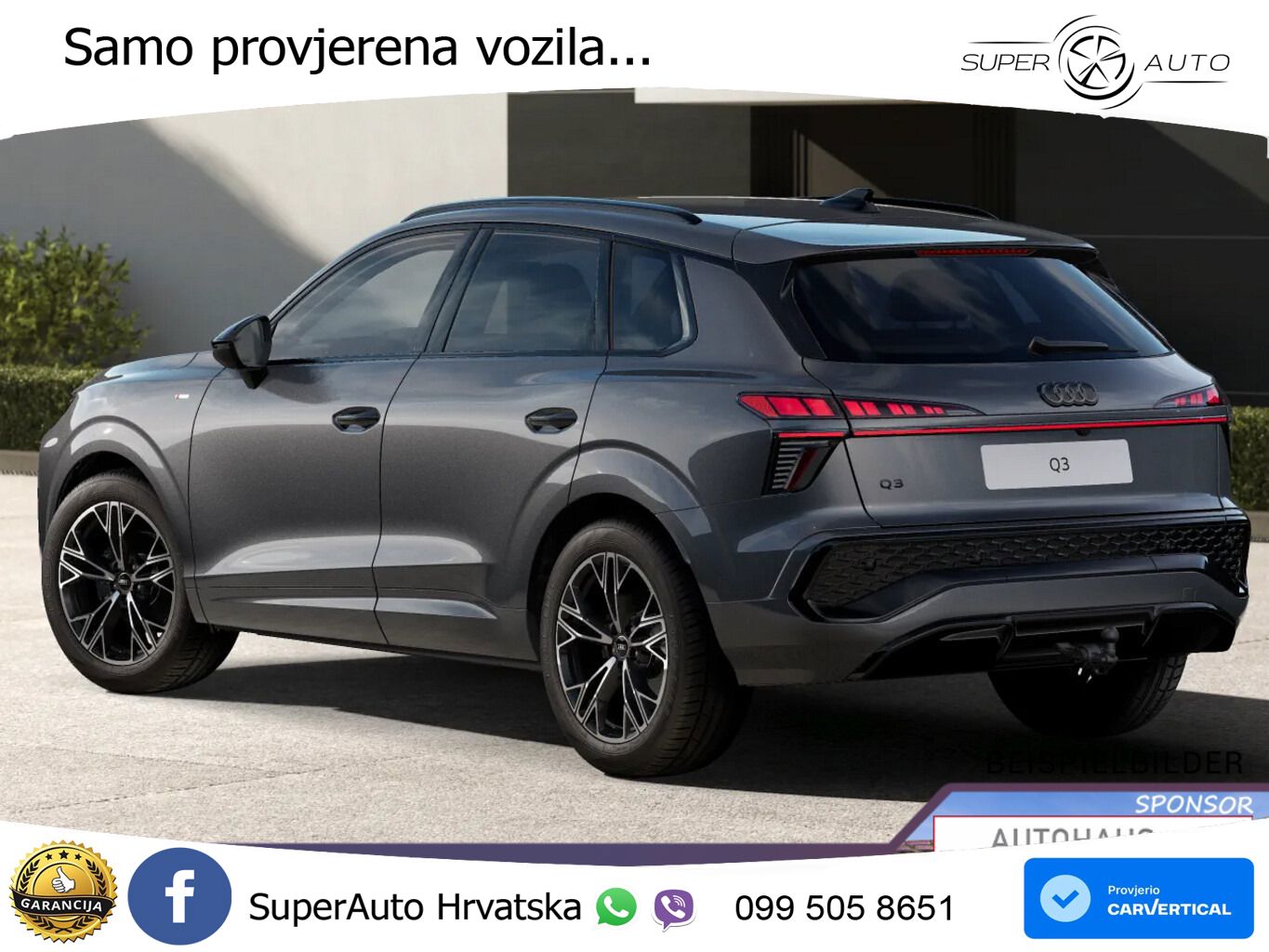 Audi Q3 1.5 TFSI (150 KS) S tronic LED+GR SJED+ACC