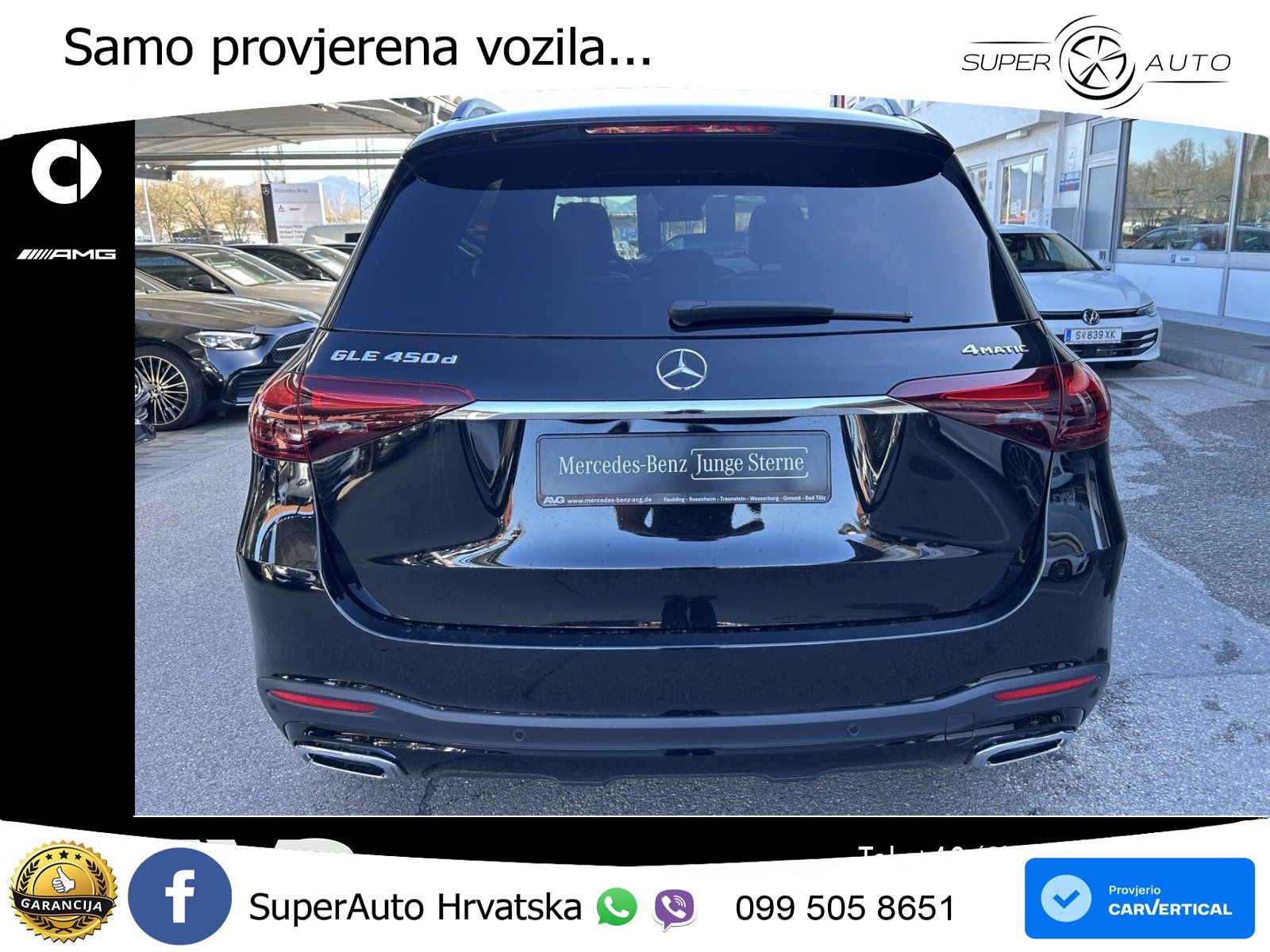 Mercedes GLE 450d (367 KS) EQ Boost 4MATIC 9G-TRONIC AMG ACC+HEAD+4xGR SJED+360+PANO