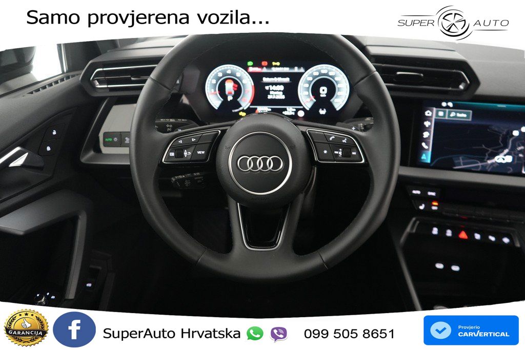 Audi A3 Limuzina 35 TFSI (150 KS) S tronic advanced LED+GR SJED+ACC