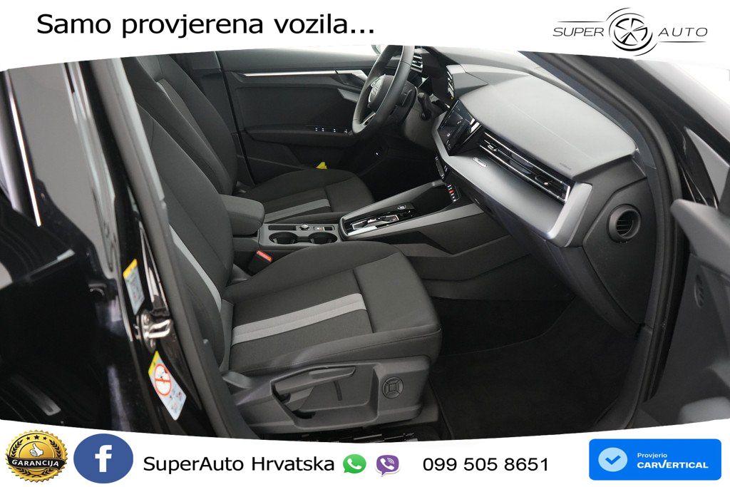 Audi A3 Limuzina 35 TFSI (150 KS) S tronic advanced LED+GR SJED+ACC