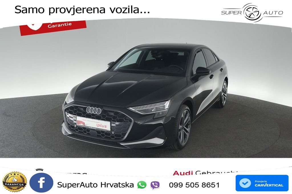 Audi A3 Limuzina 35 TFSI (150 KS) S tronic advanced LED+GR SJED+ACC