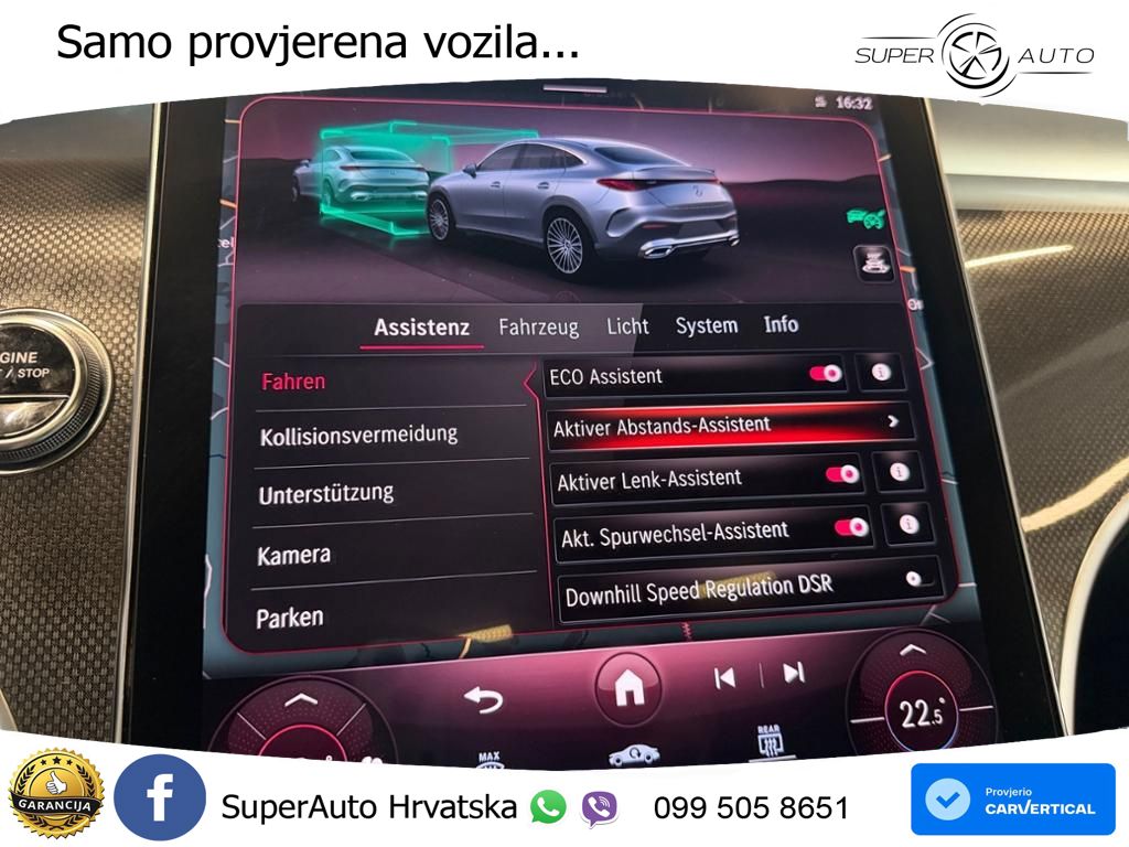 Mercedes GLC Coupe 400e (381 KS) 4MATIC 9G-TRONIC AMG ACC+GR SJED+360+PANO