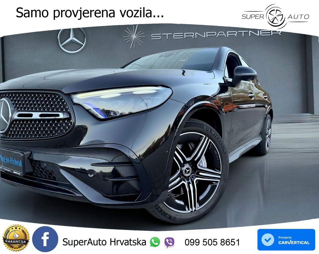 Mercedes GLC Coupe 400e (381 KS) 4MATIC 9G-TRONIC AMG ACC+GR SJED+360+PANO