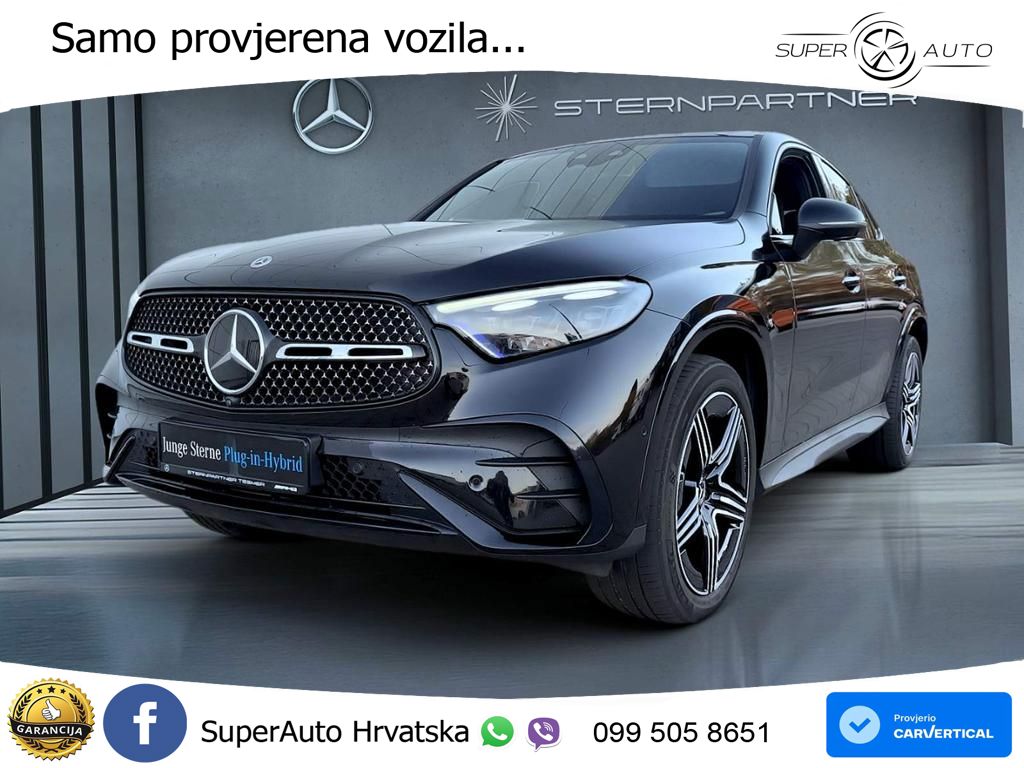 Mercedes GLC Coupe 400e (381 KS) 4MATIC 9G-TRONIC AMG ACC+GR SJED+360+PANO