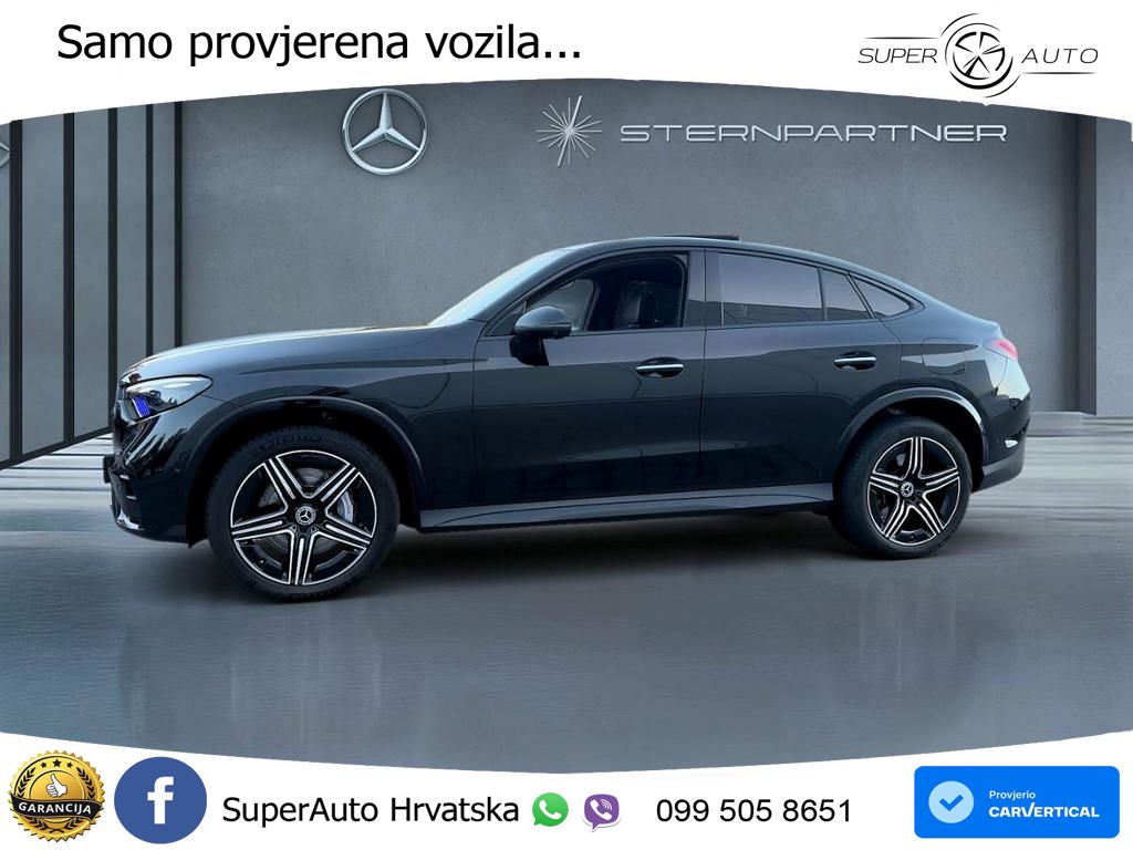 Mercedes GLC Coupe 400e (381 KS) 4MATIC 9G-TRONIC AMG ACC+GR SJED+360+PANO