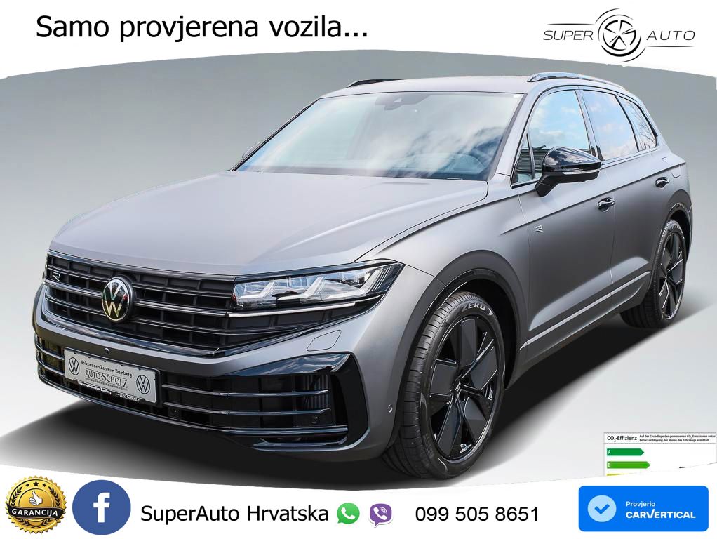 Volkswagen Touareg R 3.0 V6 TFSI (462 KS) 4MOTION Tiptronic ZRAČNI+ACC+4xGR SJED+360