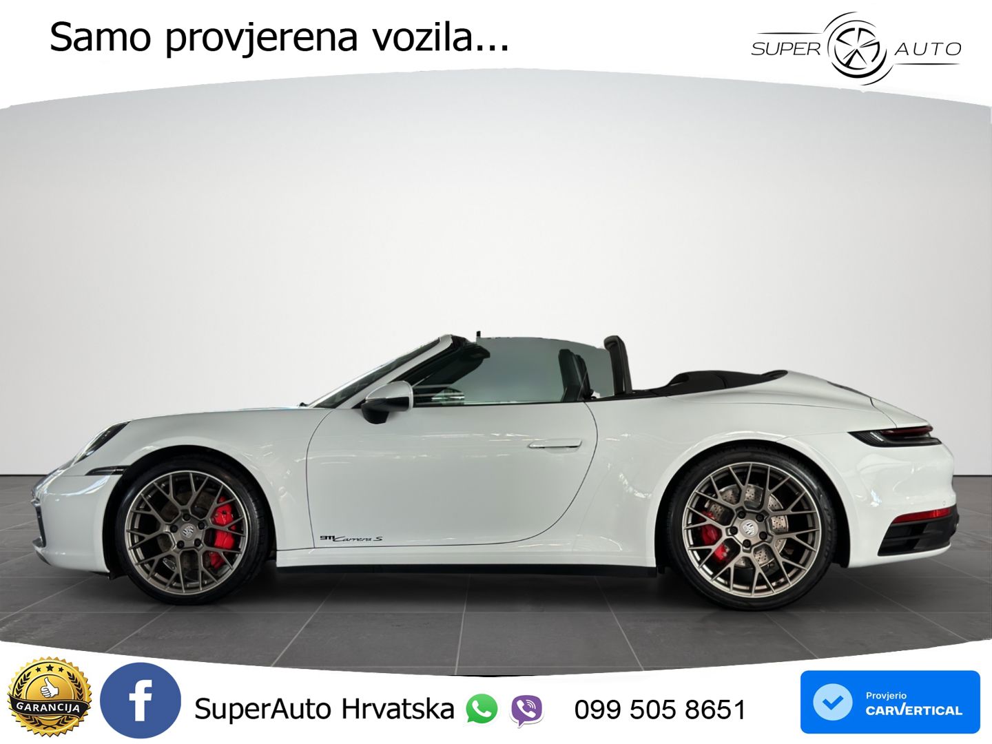 Porsche 911 Targa 4S 3.0 (450 KS)