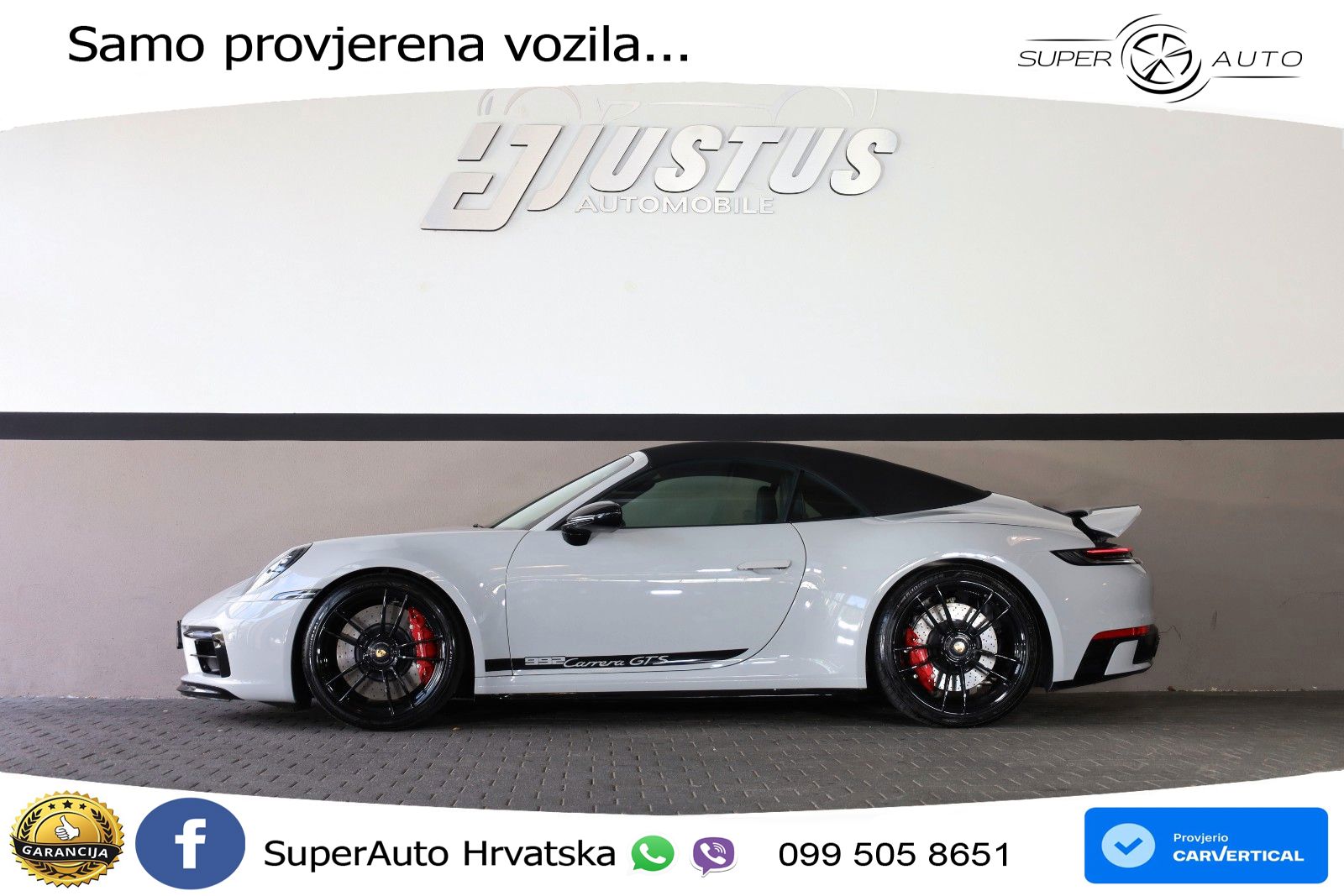 Porsche 911 Carrera GTS Cabriolet 3.0 (480 KS) PDK