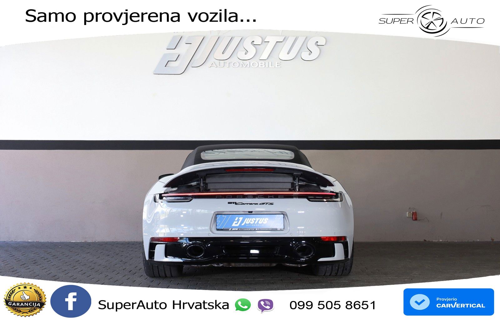 Porsche 911 Carrera GTS Cabriolet 3.0 (480 KS) PDK