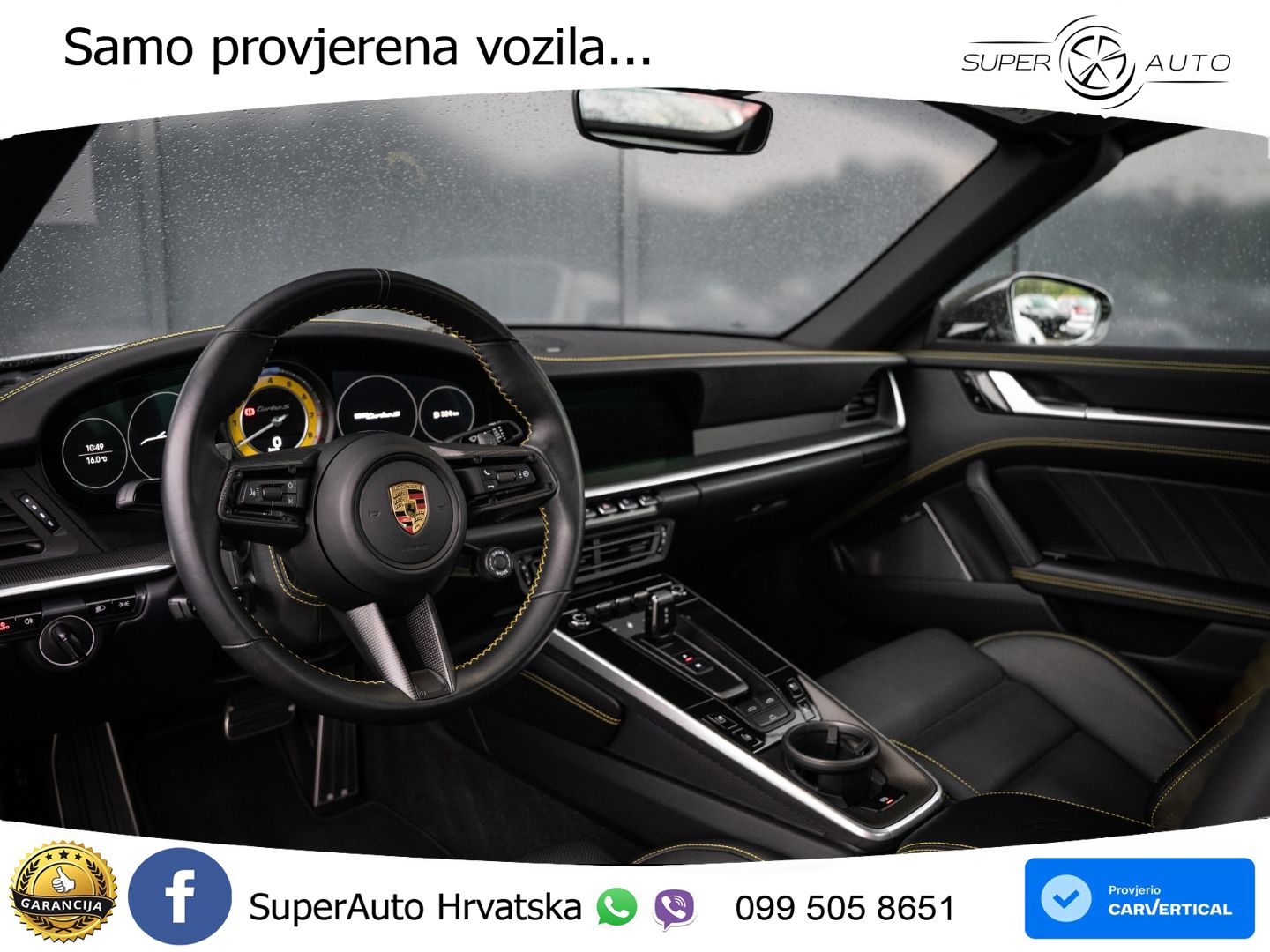 Porsche 911 Turbo S Cabriolet 3.8 (650 KS) PDK LED+GR SJED+ACC