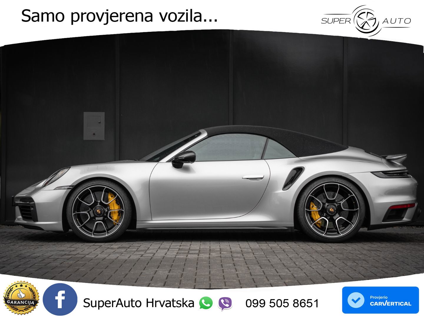 Porsche 911 Turbo S Cabriolet 3.8 (650 KS) PDK LED+GR SJED+ACC