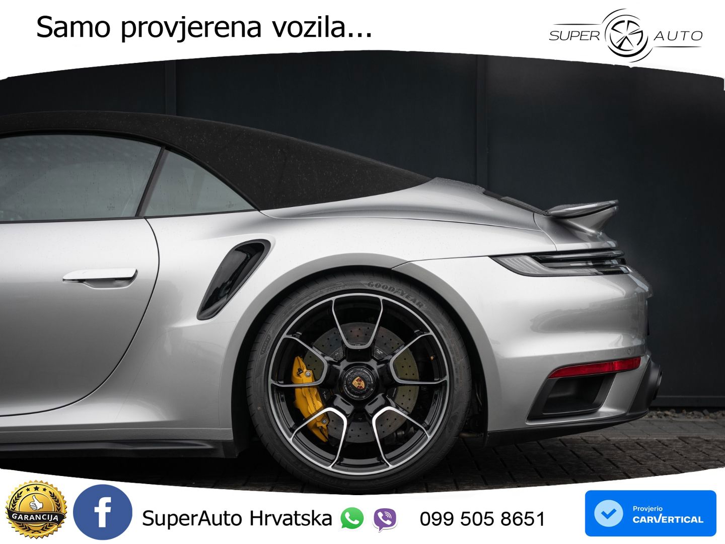 Porsche 911 Turbo S Cabriolet 3.8 (650 KS) PDK LED+GR SJED+ACC