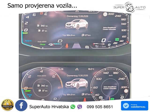 Cupra Formentor 1.4 TSI (245 KS) e-Hybrid DSG VZ LED+GR SJED+ACC