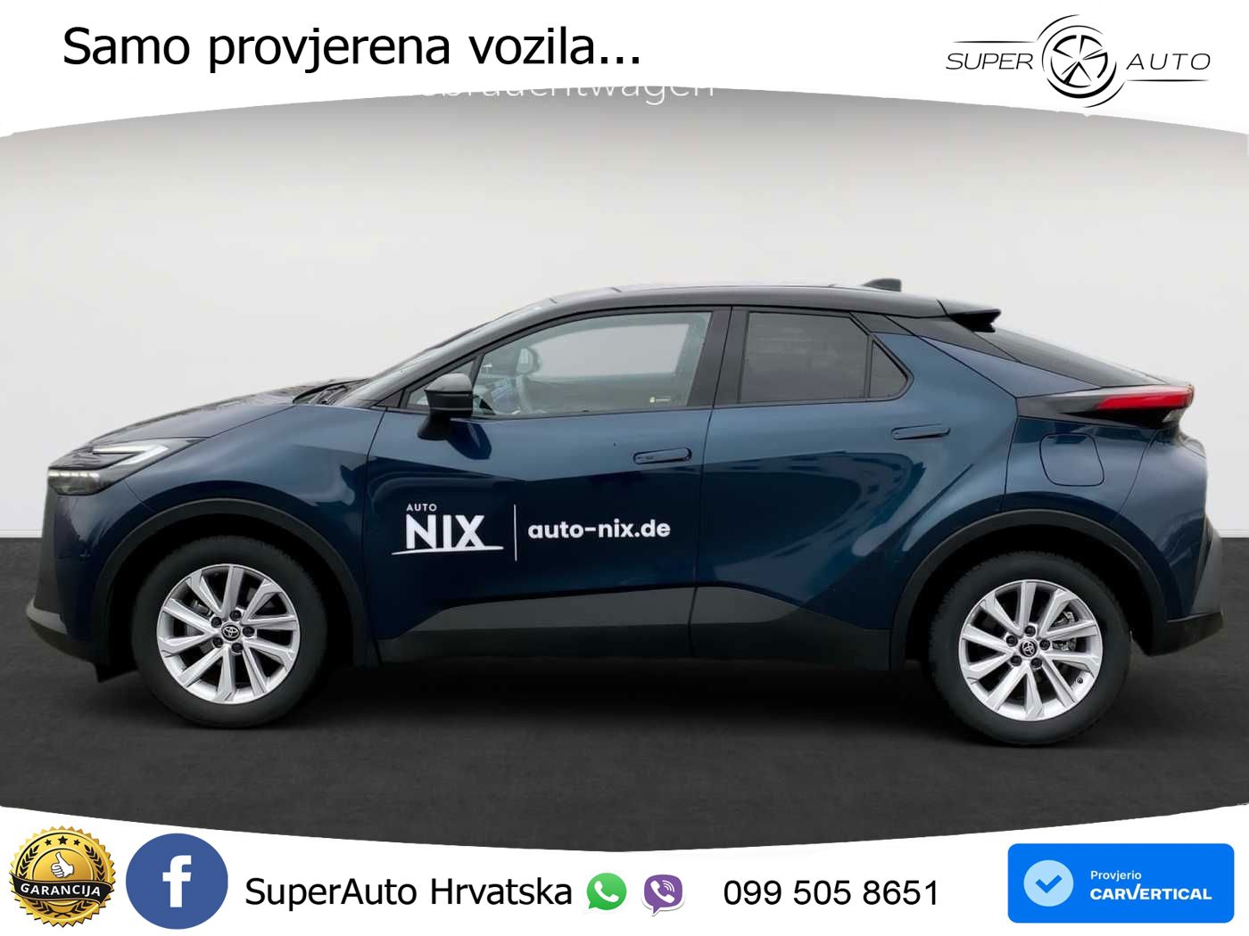 Toyota C-HR 1.8 (140 KS) Hybrid e-CVT Team D LED+GR SJED+ACC