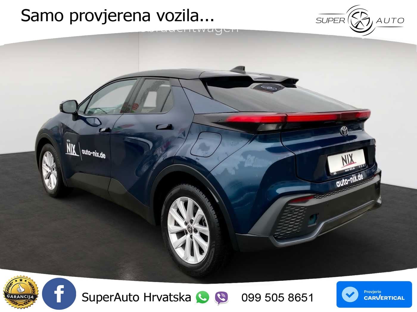 Toyota C-HR 1.8 (140 KS) Hybrid e-CVT Team D LED+GR SJED+ACC