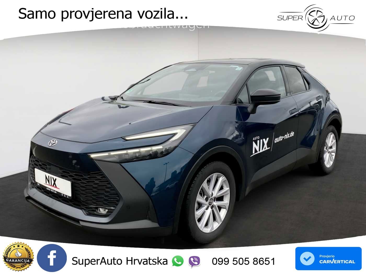 Toyota C-HR 1.8 (140 KS) Hybrid e-CVT Team D LED+GR SJED+ACC