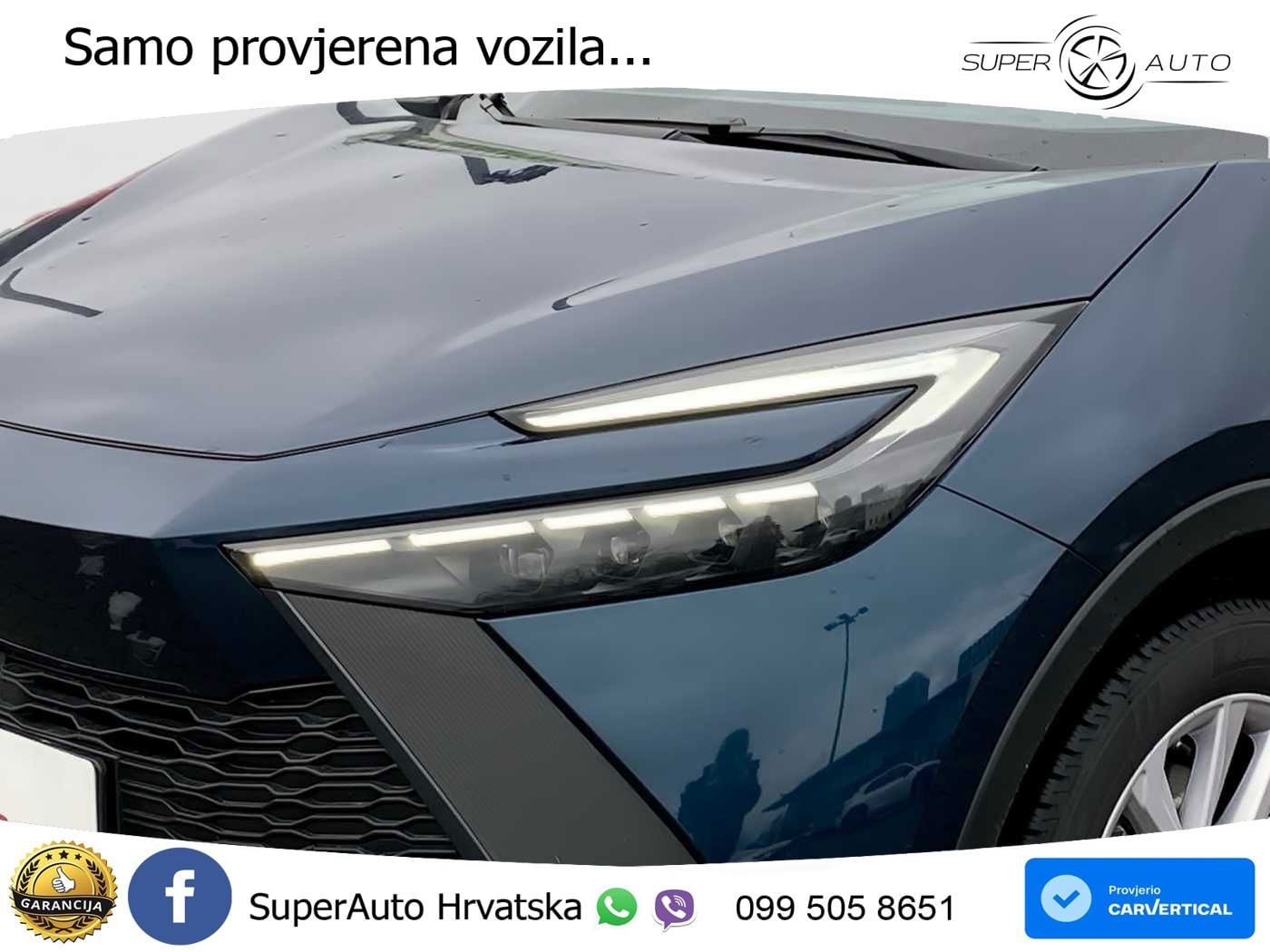 Toyota C-HR 1.8 (140 KS) Hybrid e-CVT Team D LED+GR SJED+ACC