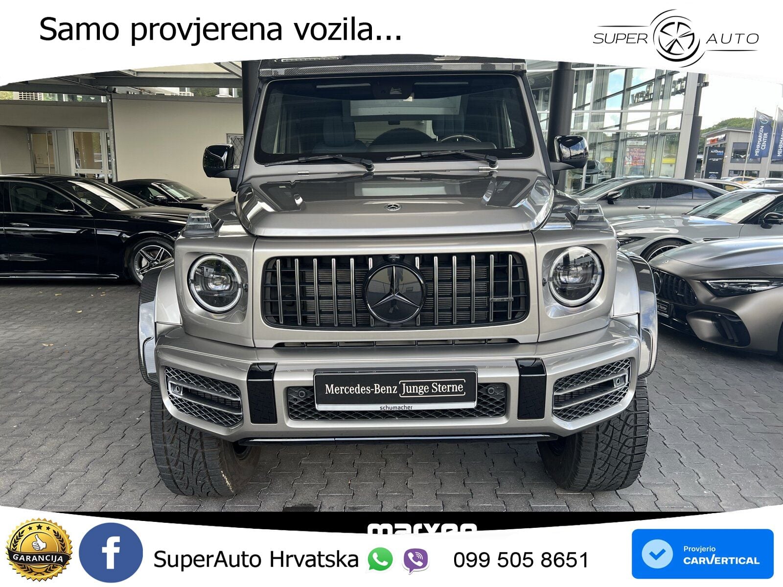 Mercedes AMG G 63 Long V8 (585 KS) 4MATIC 9G-TRONIC AMG SPEEDSHIFT PLUS Superior