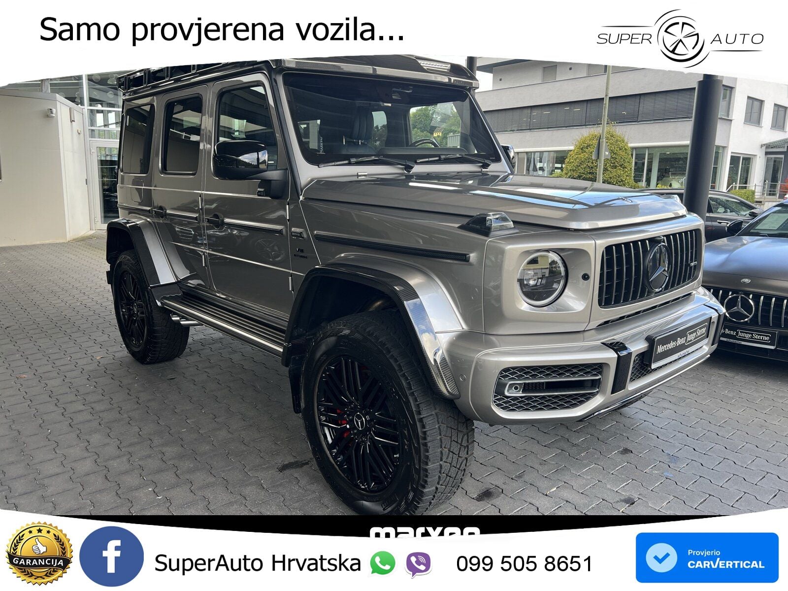 Mercedes AMG G 63 Long V8 (585 KS) 4MATIC 9G-TRONIC AMG SPEEDSHIFT PLUS Superior