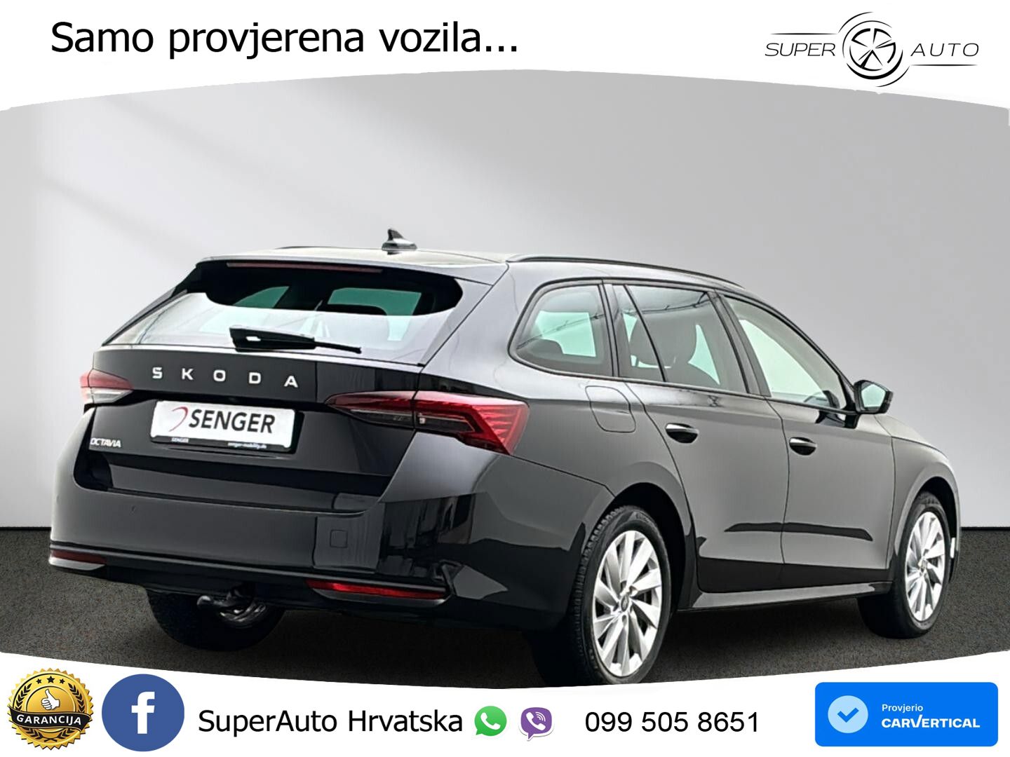 Škoda Octavia Combi 2.0 TDI (150 KS) DSG Selection LED+GR SJED+ACC