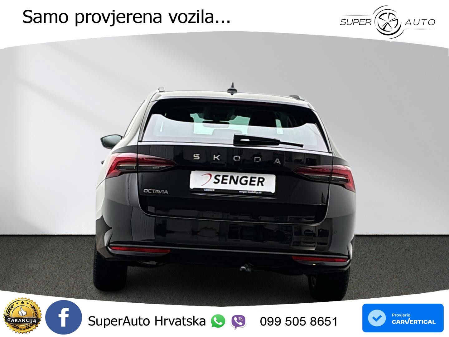Škoda Octavia Combi 2.0 TDI (150 KS) DSG Selection LED+GR SJED+ACC