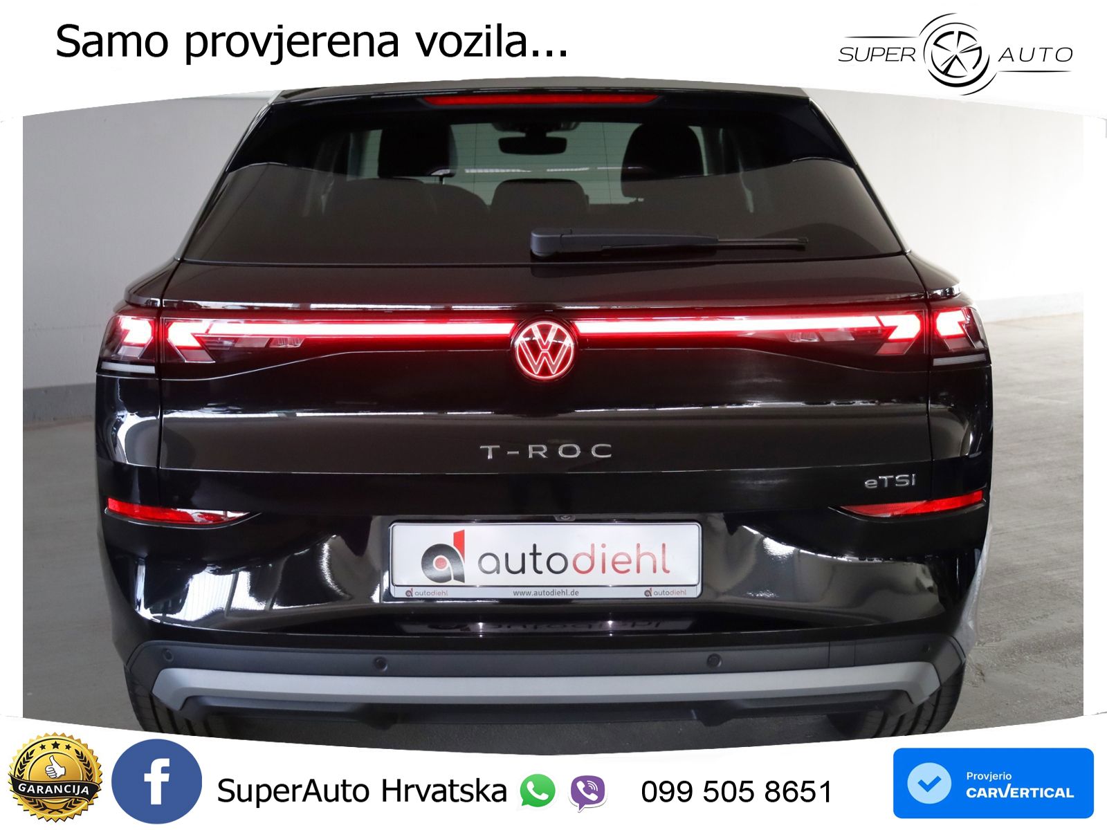 Volkswagen T-Roc 1.5 eTSI (150 KS)  DSG LED+GR SJED+ACC