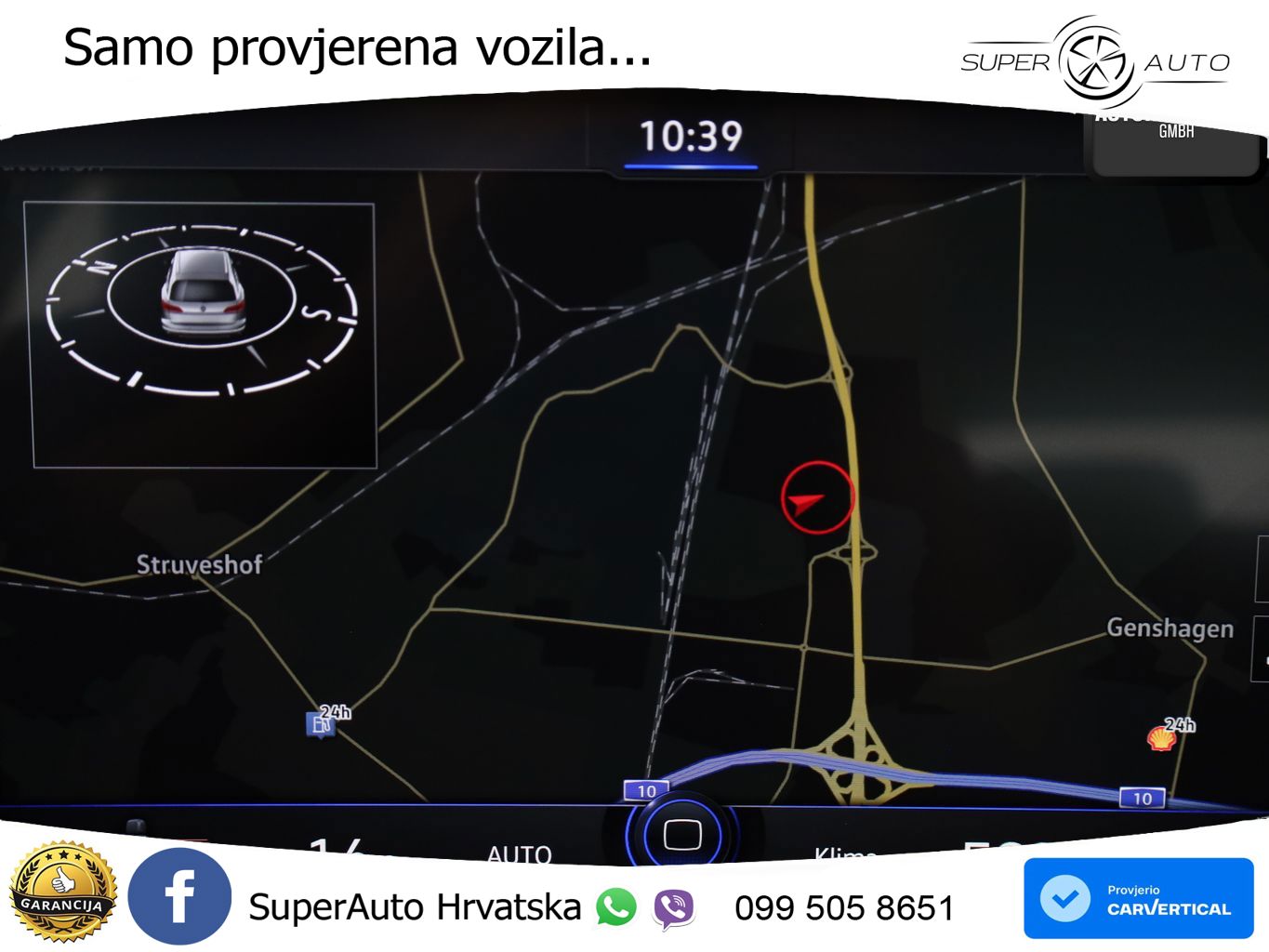 Volkswagen Touareg 3.0 V6 TDI (231 KS) 4MOTION Tiptronic R-Line ZRAČNI+ACC+GR SJED+KAM+PANO