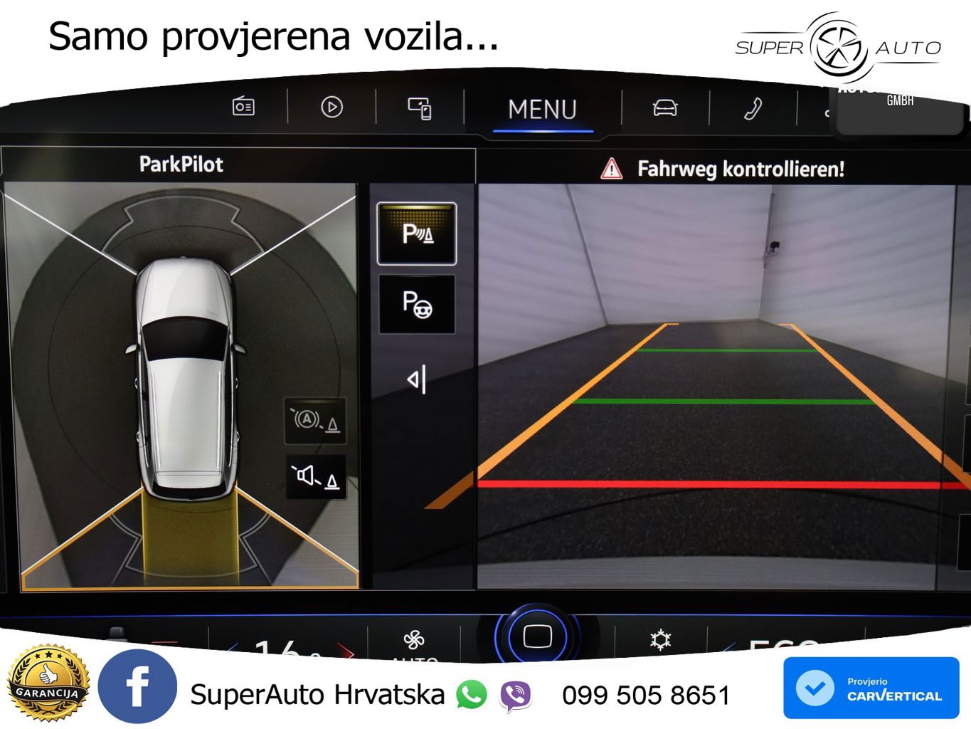 Volkswagen Touareg 3.0 V6 TDI (231 KS) 4MOTION Tiptronic R-Line ZRAČNI+ACC+GR SJED+KAM+PANO