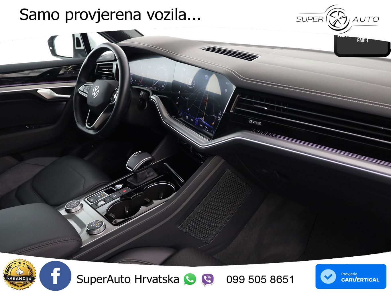 Volkswagen Touareg 3.0 V6 TDI (231 KS) 4MOTION Tiptronic R-Line ZRAČNI+ACC+GR SJED+KAM+PANO