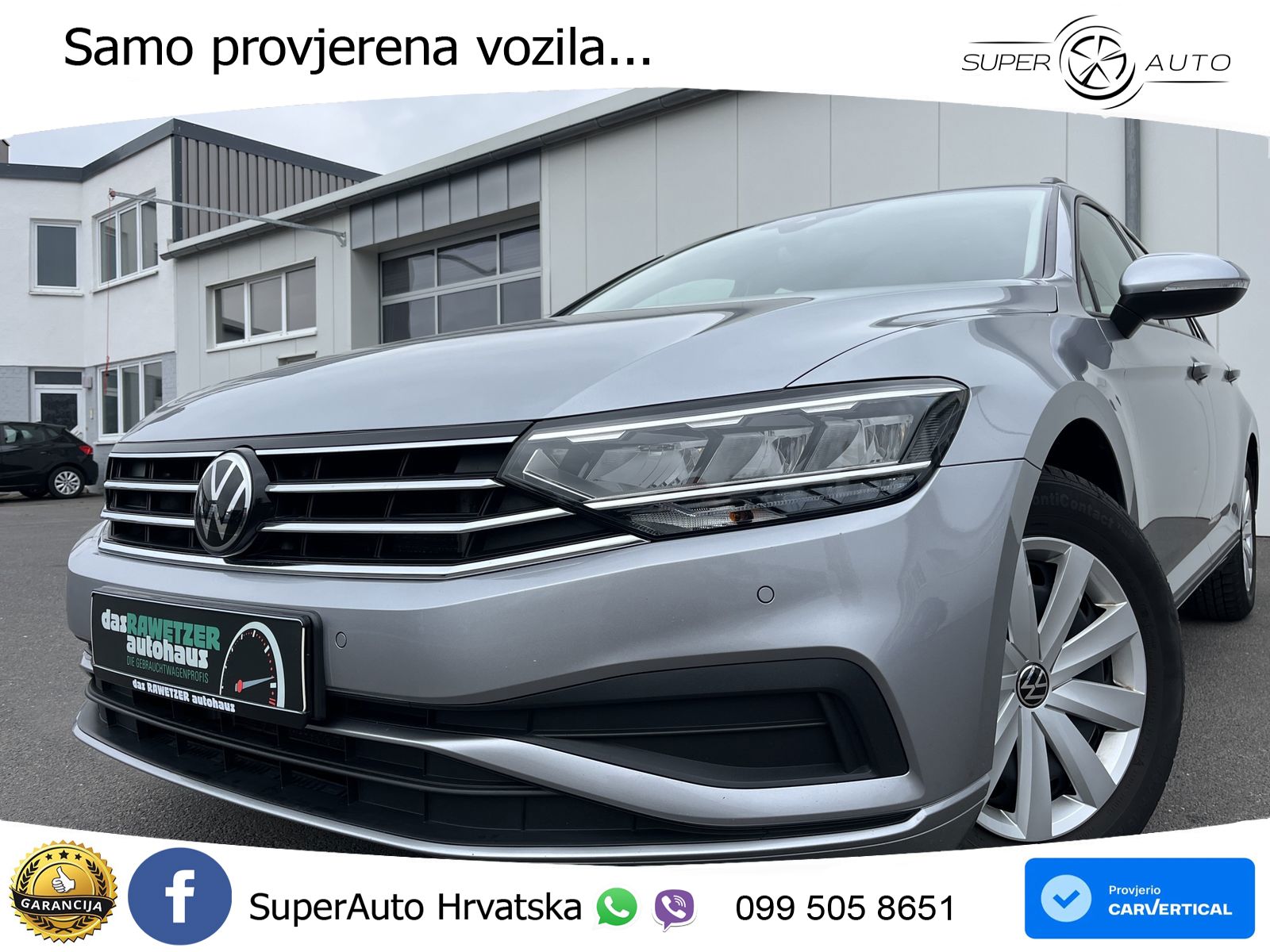Volkswagen Passat Variant 1.5 TSI (150 KS) ACT LED+GR SJED+ACC