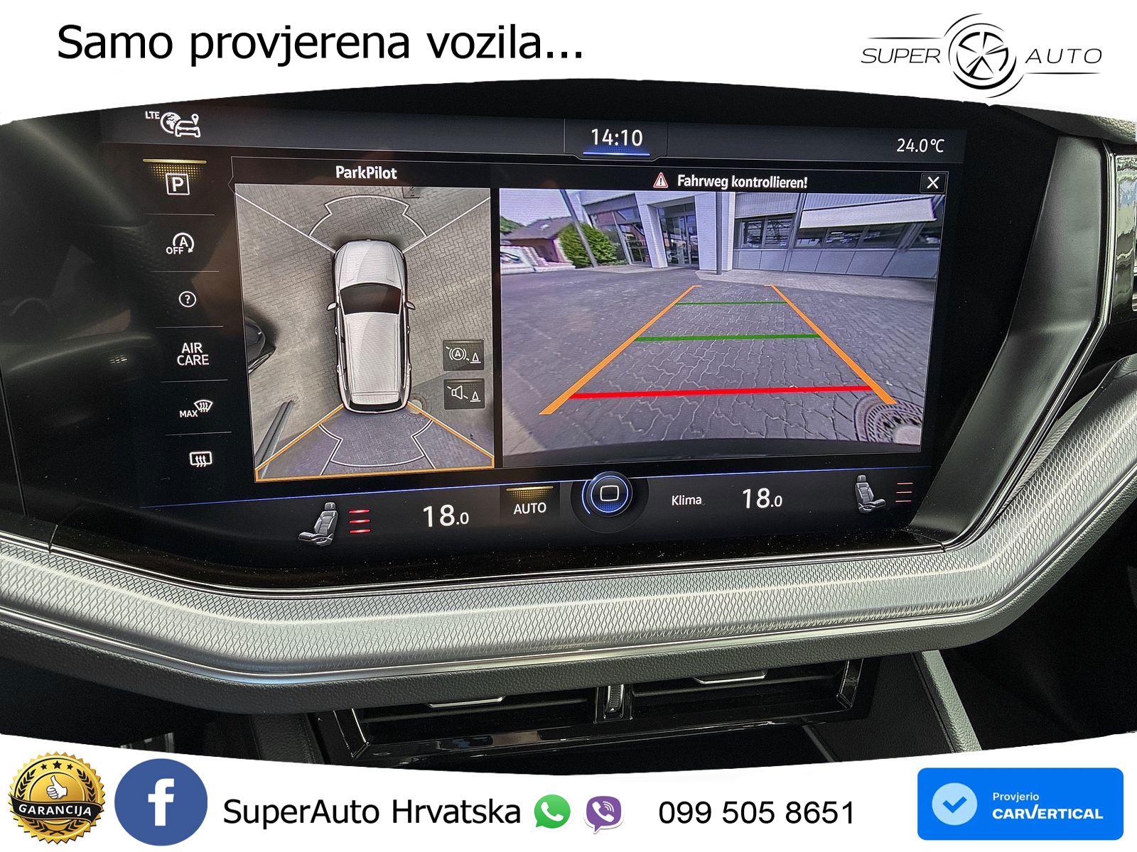 Volkswagen Touareg 3.0 V6 TDI (231 KS) 4MOTION Tiptronic R-Line ZRAČNI+ACC+GR SJED+KAM