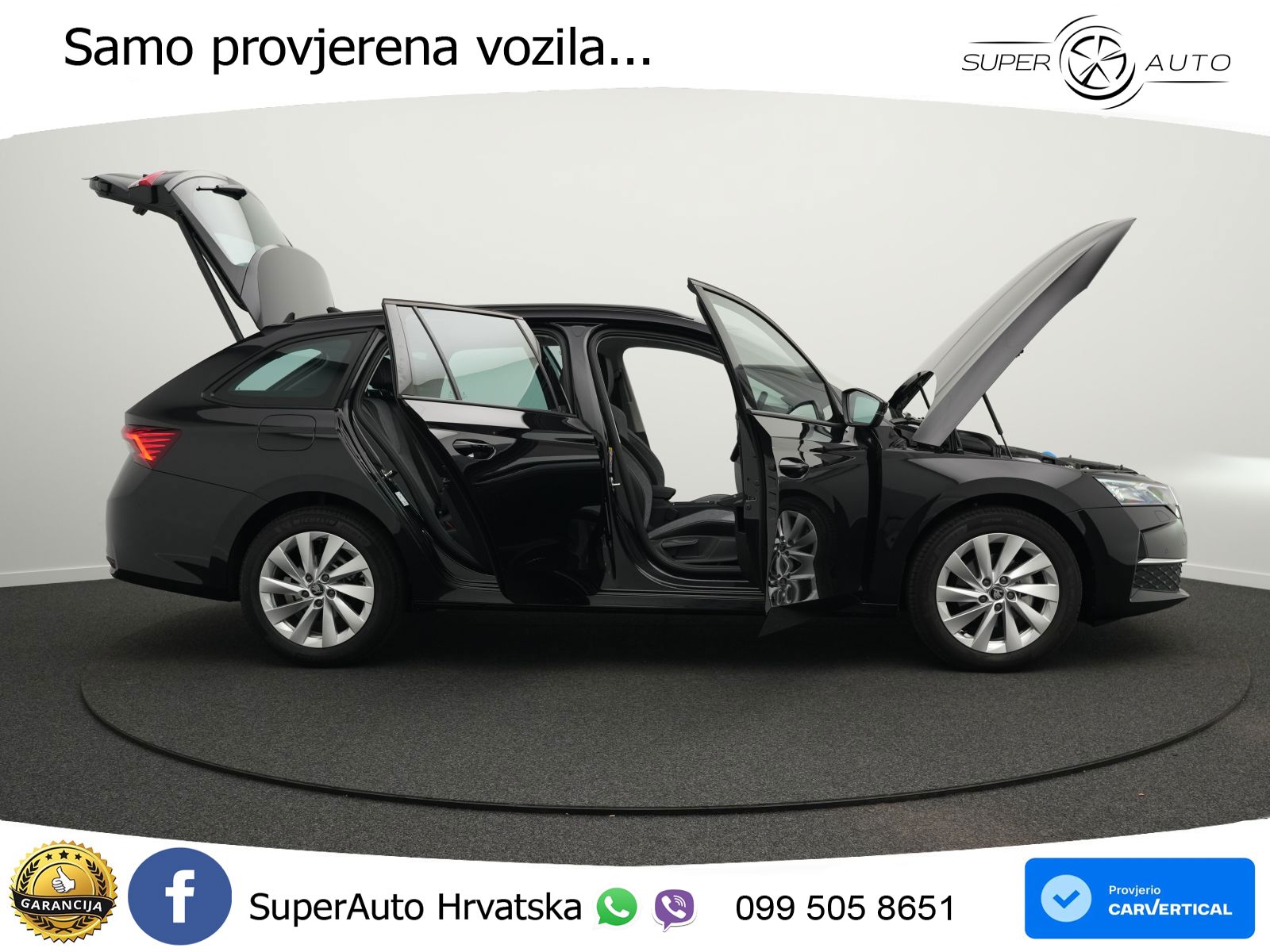 Škoda Octavia Combi 2.0 TDI (150 KS) DSG Selection LED+GR SJED+ACC