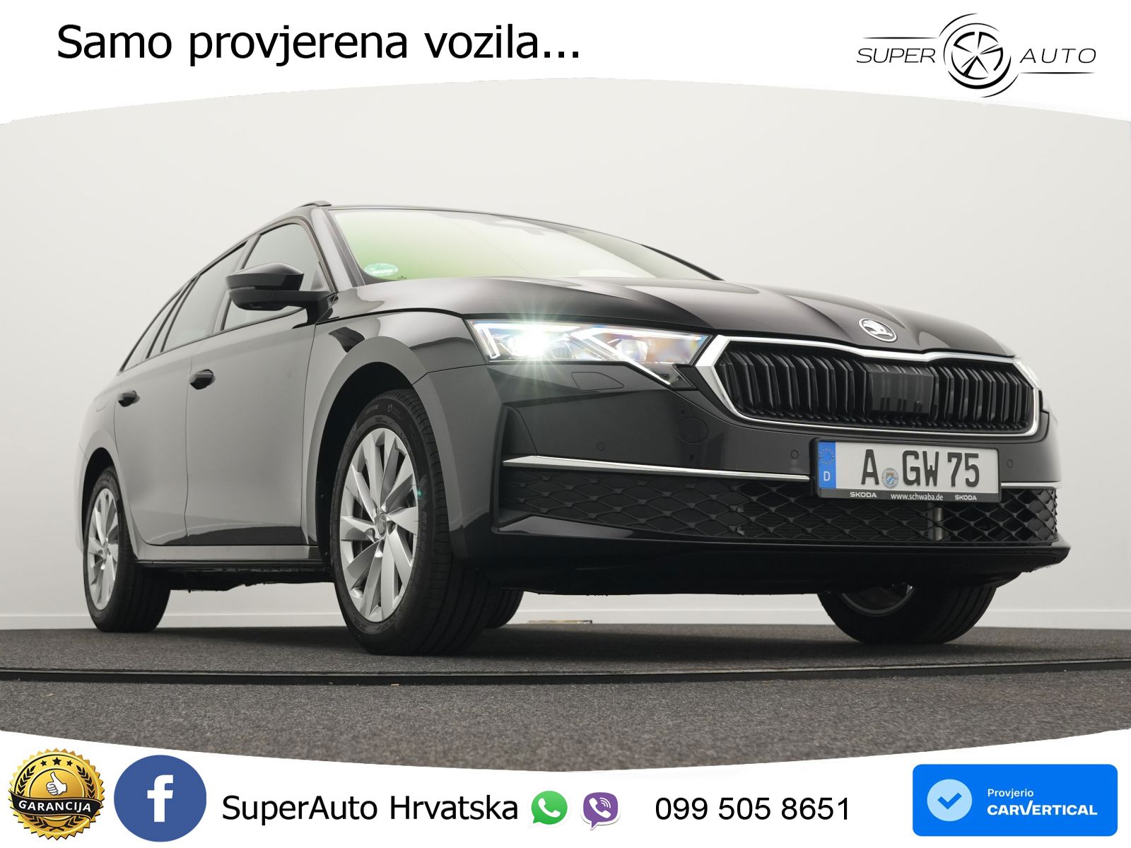 Škoda Octavia Combi 2.0 TDI (150 KS) DSG Selection LED+GR SJED+ACC