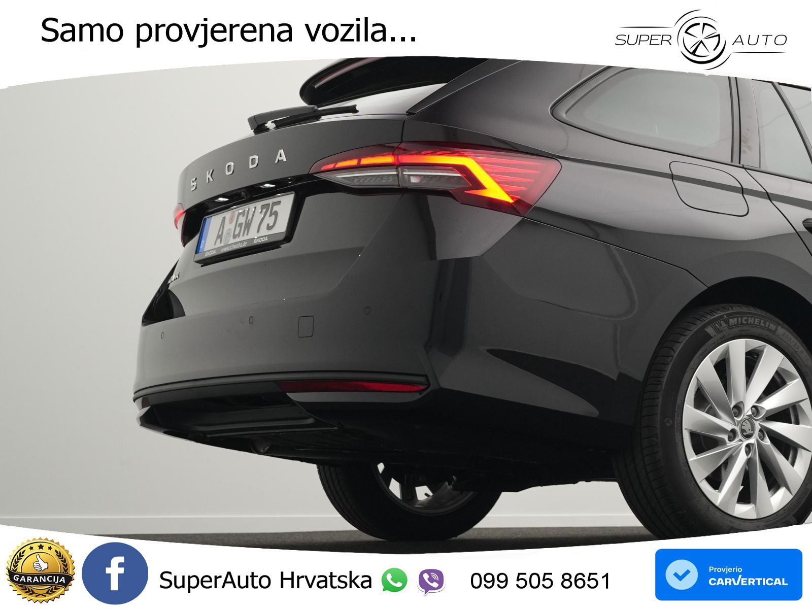 Škoda Octavia Combi 2.0 TDI (150 KS) DSG Selection LED+GR SJED+ACC
