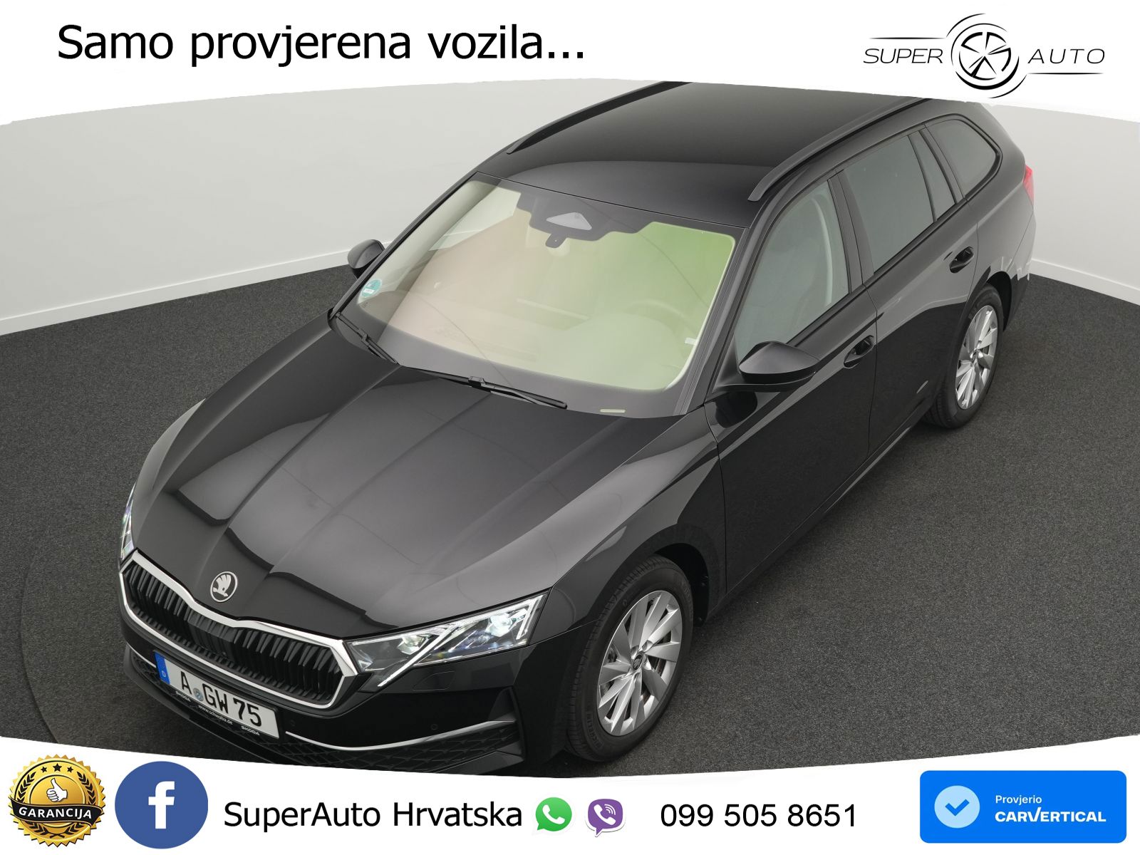 Škoda Octavia Combi 2.0 TDI (150 KS) DSG Selection LED+GR SJED+ACC