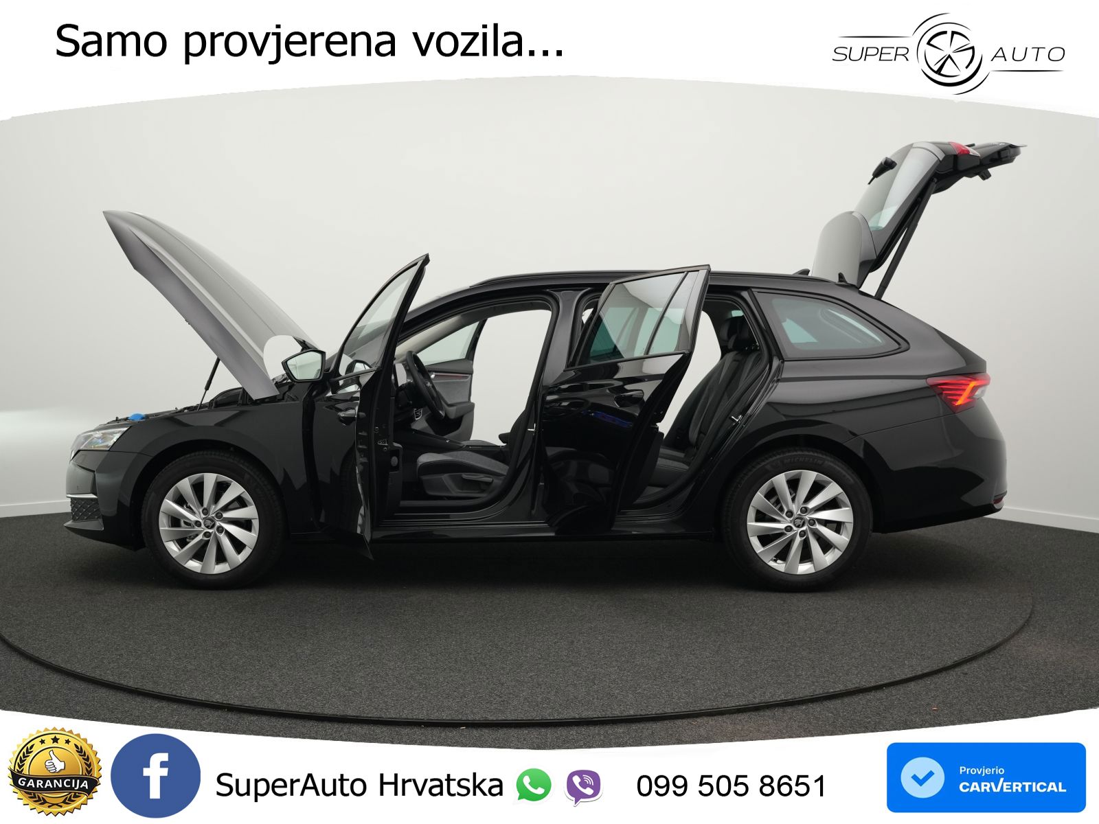 Škoda Octavia Combi 2.0 TDI (150 KS) DSG Selection LED+GR SJED+ACC