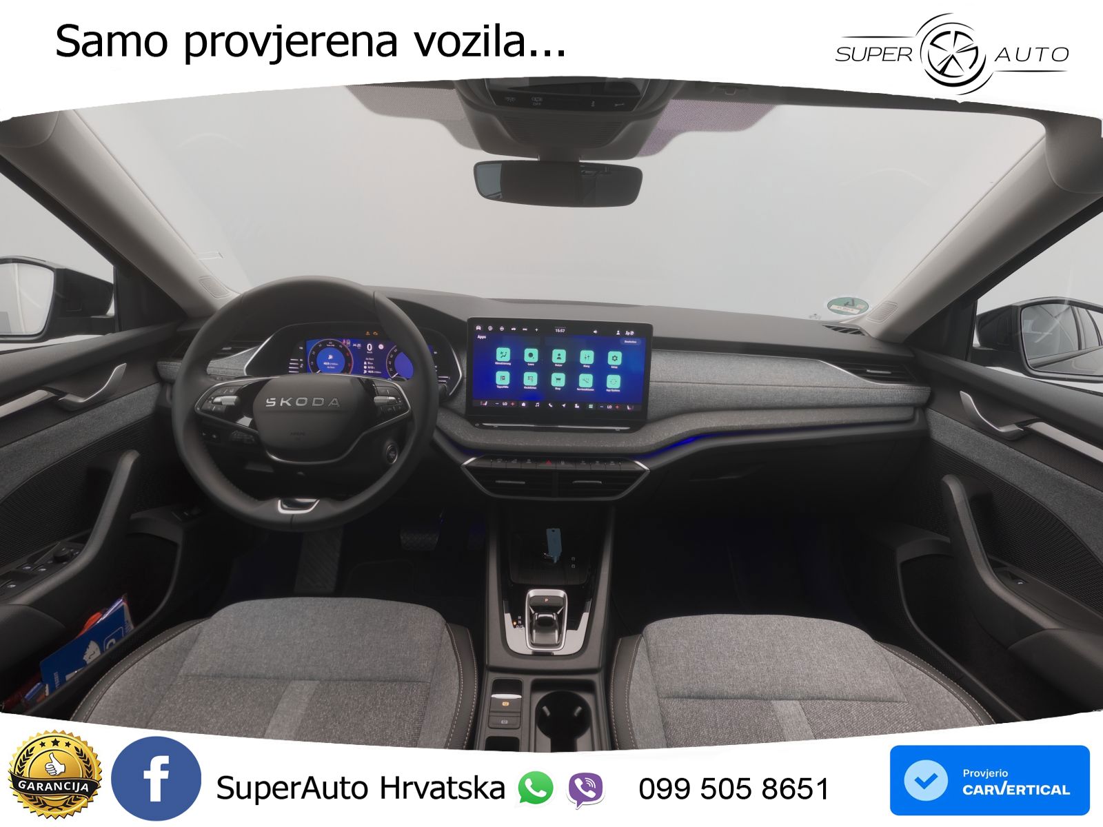 Škoda Octavia Combi 2.0 TDI (150 KS) DSG Selection LED+GR SJED+ACC