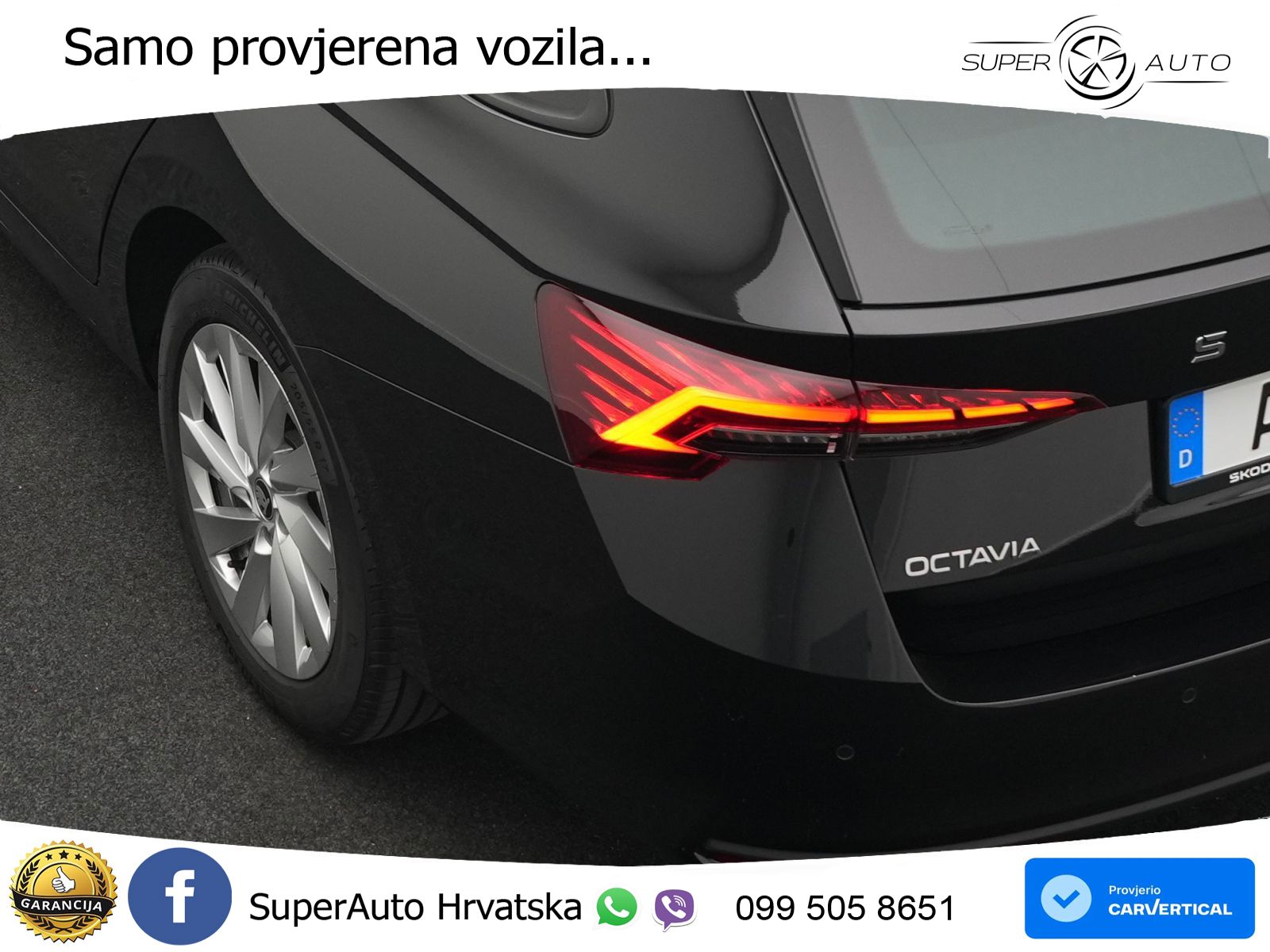 Škoda Octavia Combi 2.0 TDI (150 KS) DSG Selection LED+GR SJED+ACC