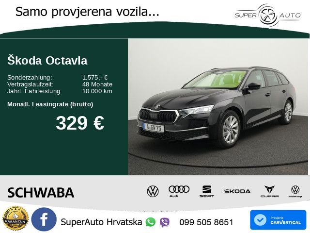 Škoda Octavia Combi 2.0 TDI (150 KS) DSG Selection LED+GR SJED+ACC