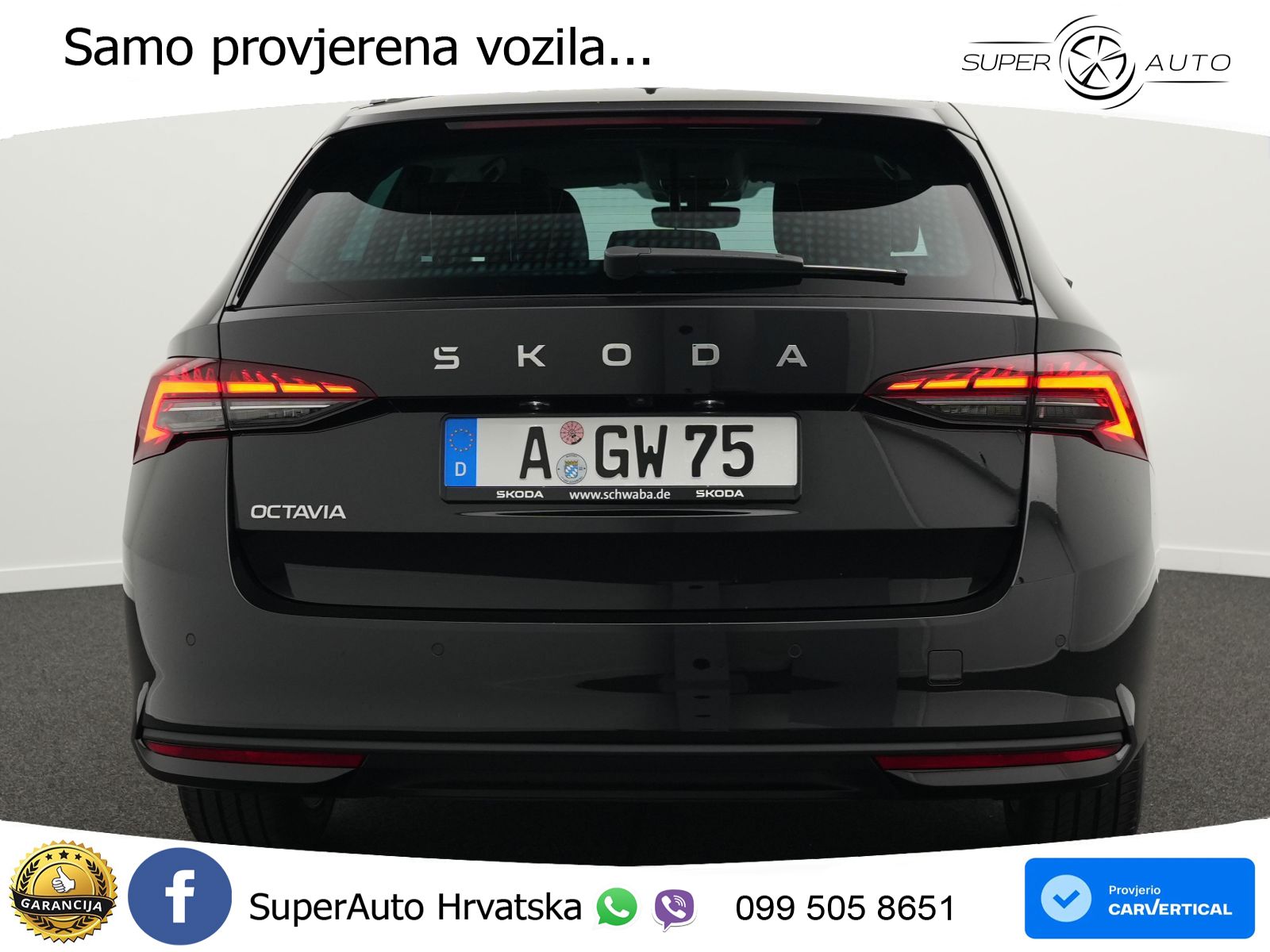 Škoda Octavia Combi 2.0 TDI (150 KS) DSG Selection LED+GR SJED+ACC