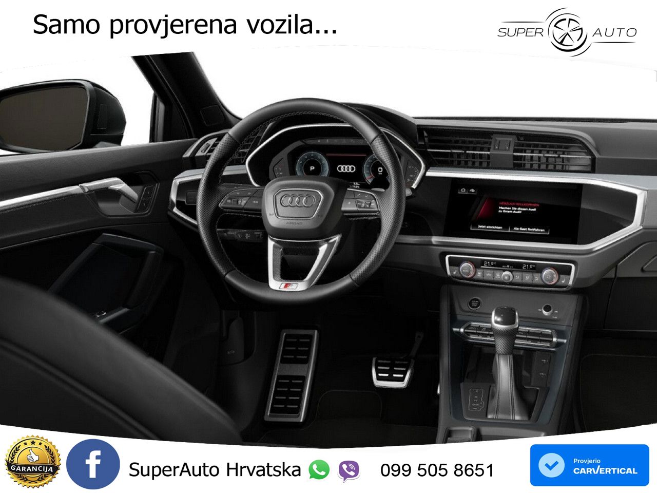 Audi Q3 II Sportback 40 TFSI (190 KS) quattro S tronic S line MATRIX+GR SJED+KAM