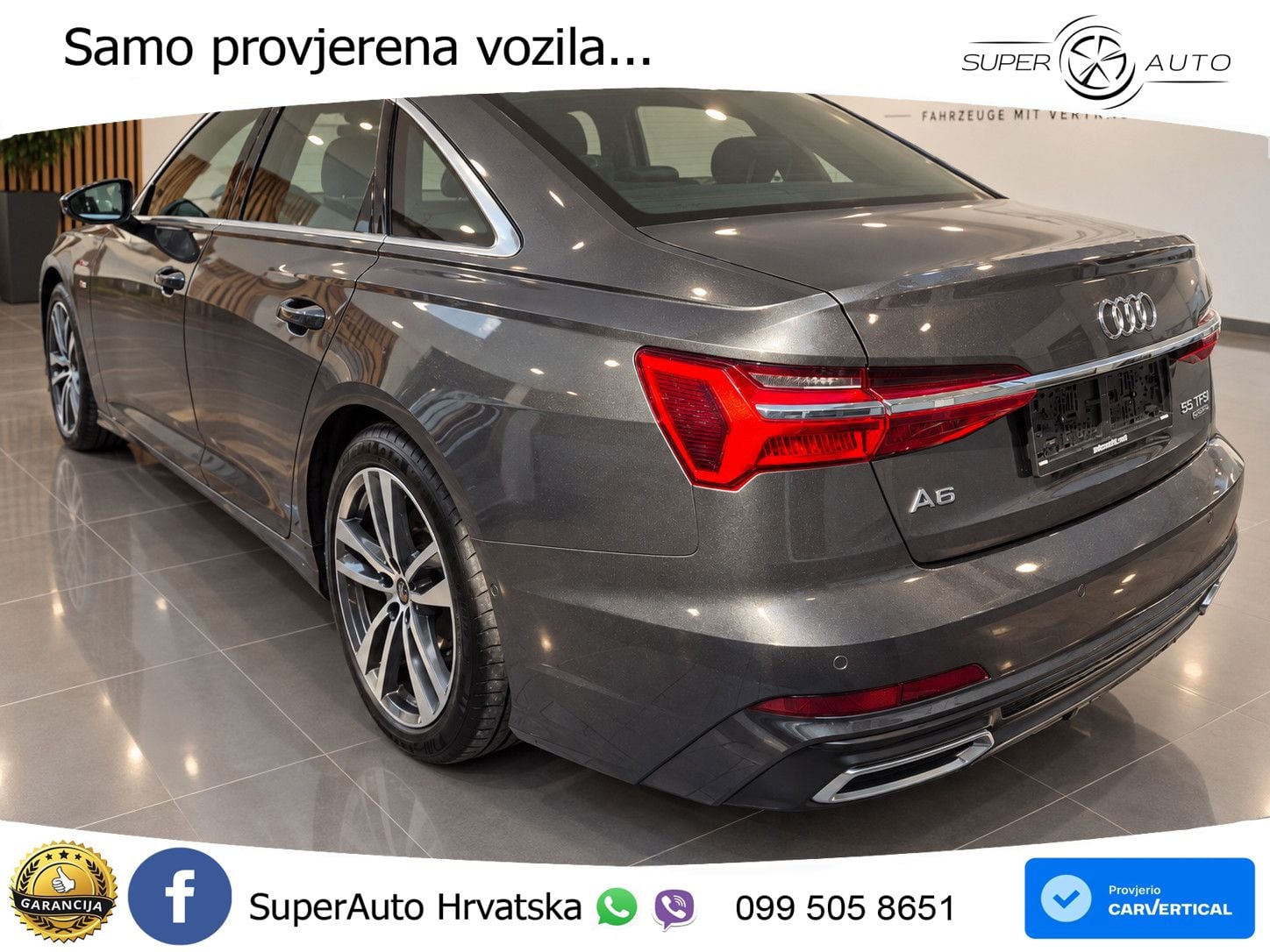 Audi A6 55 TFSI V6 (340 KS) quattro S tronic S line