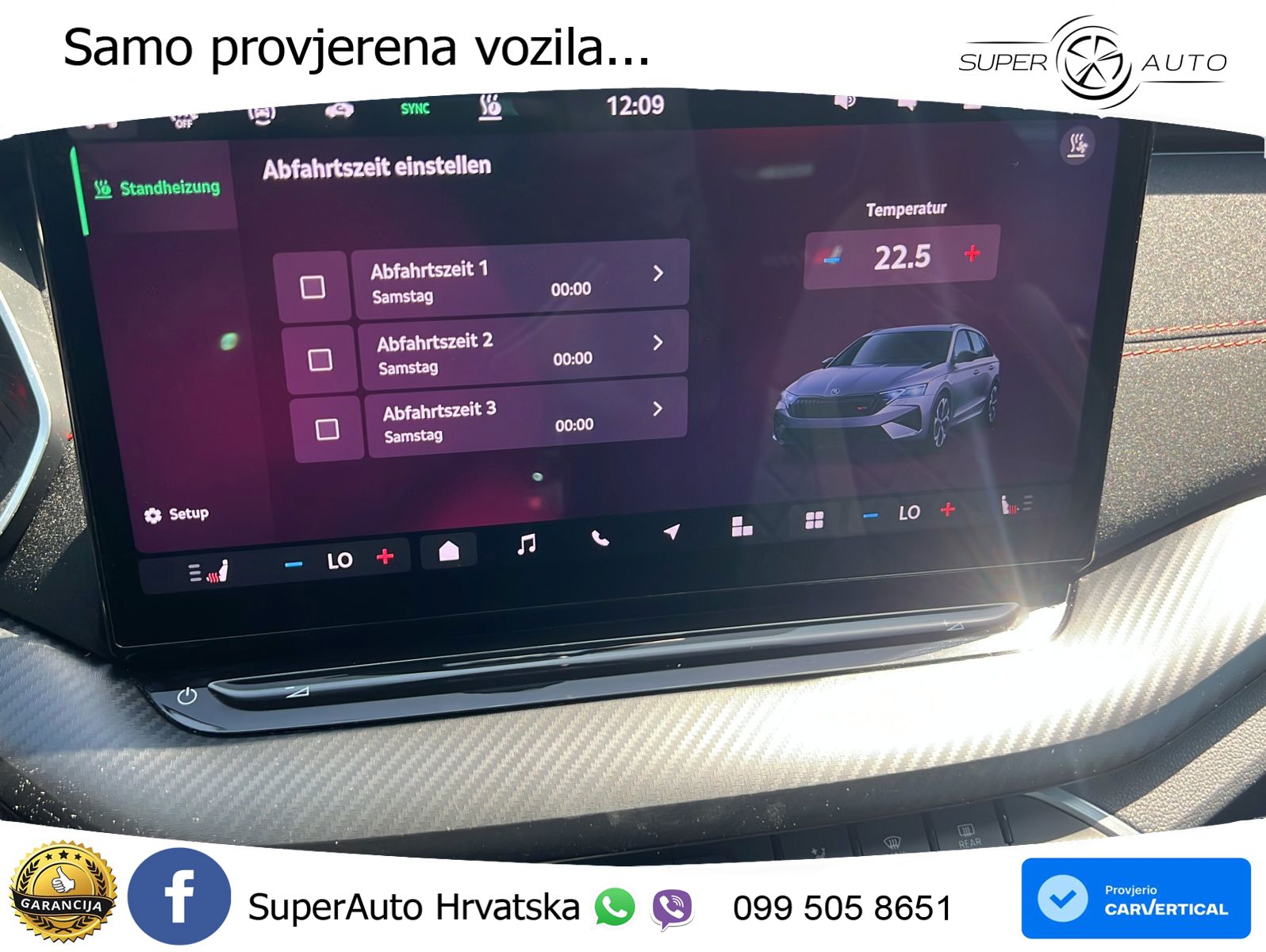 Škoda Octavia Combi RS 2.0 TSI (265 KS) DSG MATRIX+GR SJED+KAM