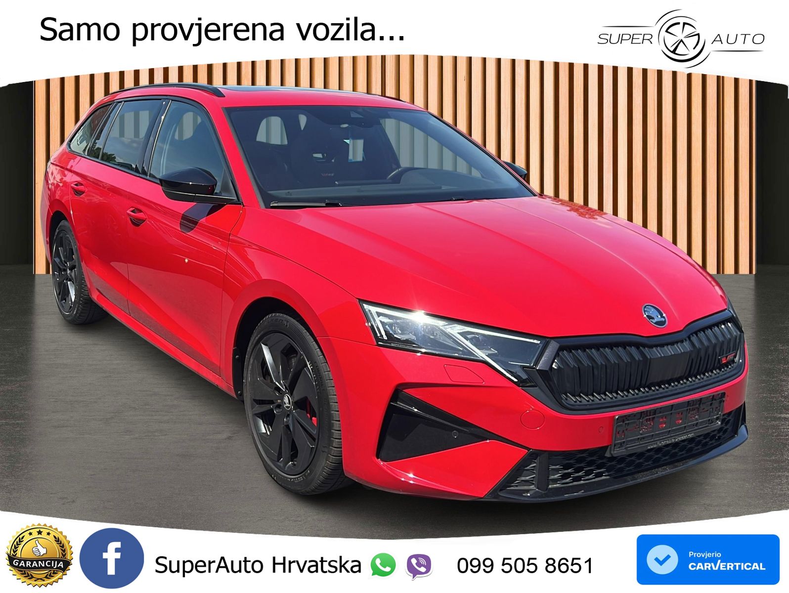 Škoda Octavia Combi RS 2.0 TSI (265 KS) DSG MATRIX+GR SJED+KAM