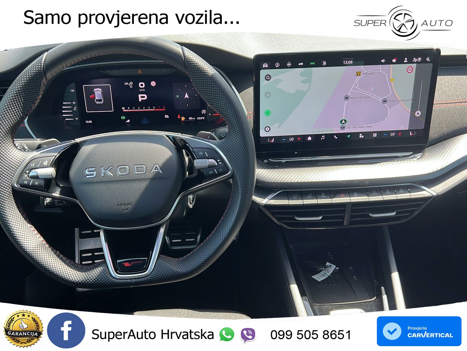 Škoda Octavia Combi RS 2.0 TSI (265 KS) DSG MATRIX+GR SJED+KAM