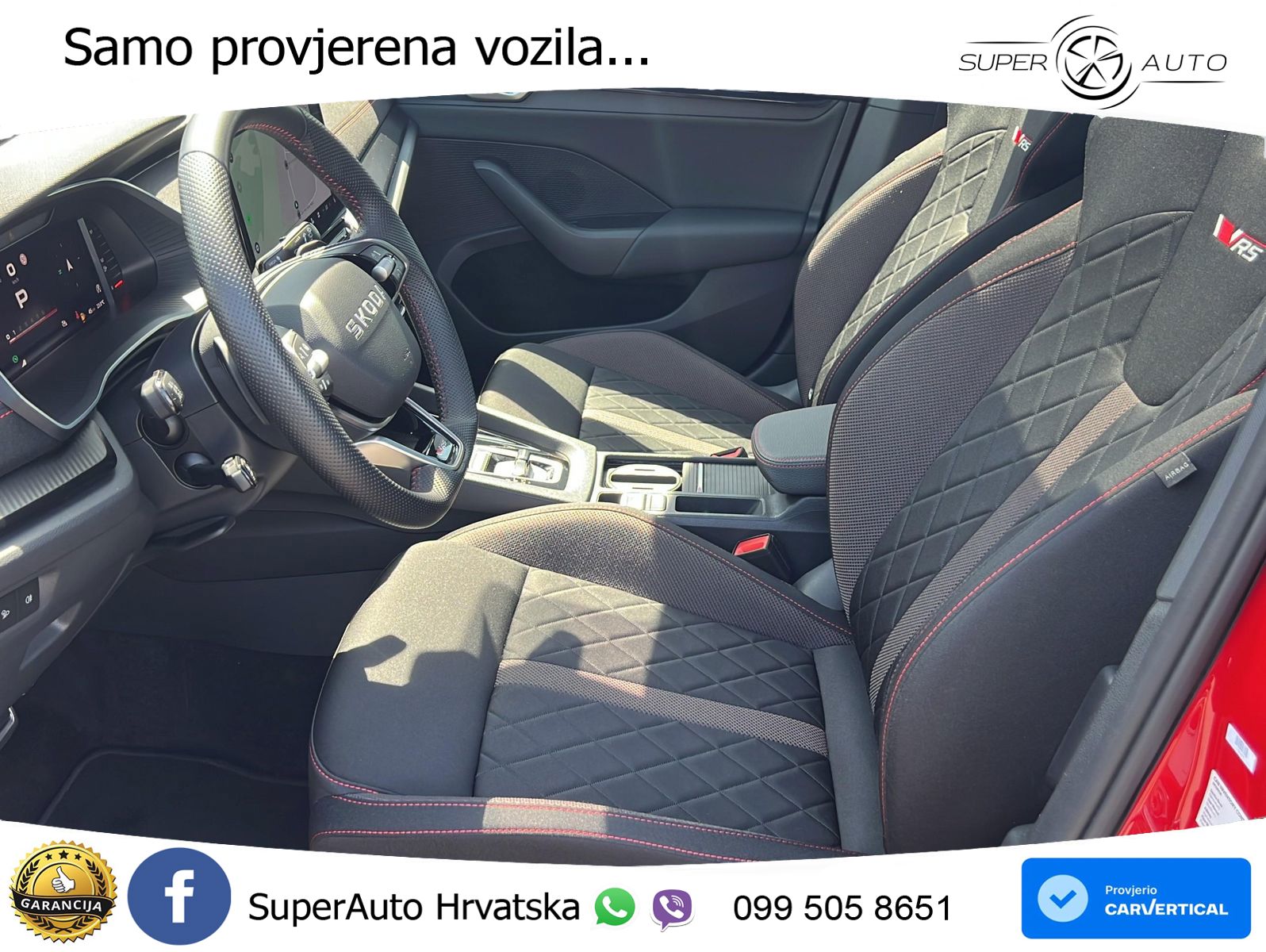 Škoda Octavia Combi RS 2.0 TSI (265 KS) DSG MATRIX+GR SJED+KAM