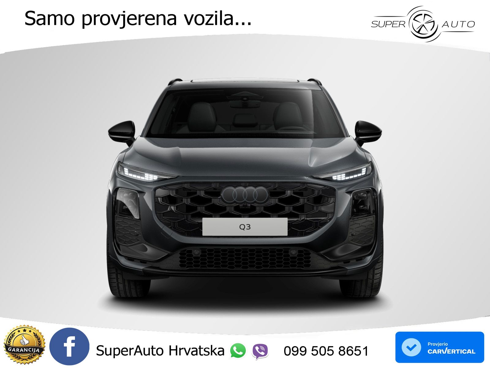 Audi Q3 1.5 TFSIe (272 KS) S tronic S line LED+GR SJED+ACC